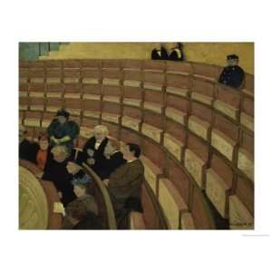  Third Level at the Theatre in Chatelet Giclee Poster Print 