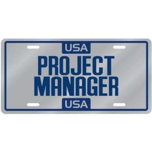  New  Usa Project Manager  License Plate Occupations 