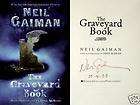 NEIL GAIMAN THE GRAVEYARD BOOK SIGNED DATED 1/1