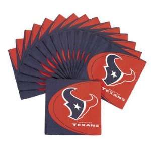  NFL Houston Texans™ Luncheon Napkins   Tableware 