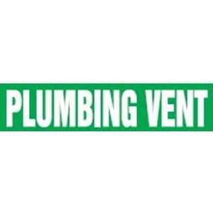 PLUMBING VENT   Cling Tite Pipe Markers   outside diameter 2 1/4   3