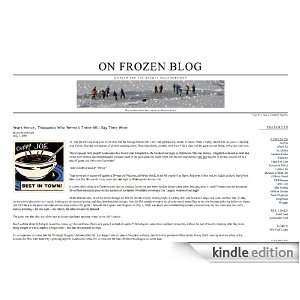  On Frozen Blog Kindle Store On Frozen Blog
