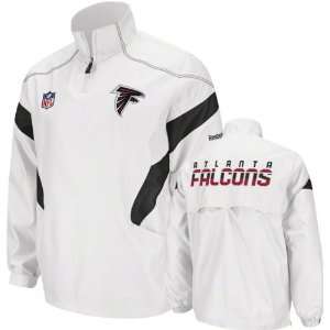  Atlanta Falcons White 2011 Sideline Hot Jacket Sports 