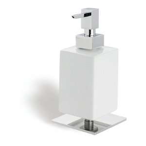  Urania Square Soap Dispenser in Chrome