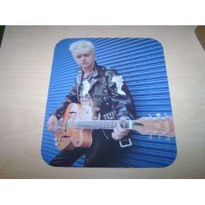 BRIAN SETZER Dressed in Leather COMPUTER MOUSEPAD Stray Cats