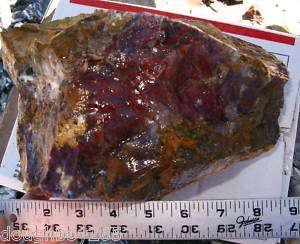 LARGE PIECE OF MOSSY BLOOD AGATE, UTAH, 18+LBS.  