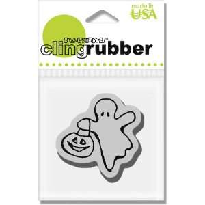   Cling little ghost   Cling Rubber Stamp Arts, Crafts & Sewing