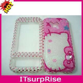 Bling Diamond Case Cover for HTC G1 Android Tmobile Pink Kitty  