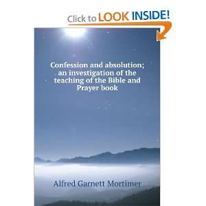  Confession and absolution; an investigation of the 