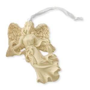   Ornament   Blessing Angel Healing   Ivory Resin