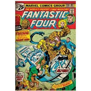 Marvel Comics Retro Fantastic Four Family Comic Book Cover #170 (aged 