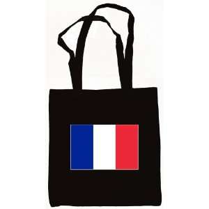  French Guiana Flag Tote Bag Black 