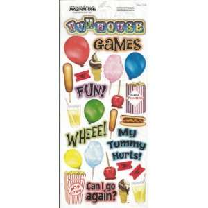    Food and Fun Scrapbook Stickers (11375) Arts, Crafts & Sewing