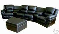 New Home Theater Seating Recliner Movie Chairs 4 Seats  