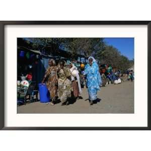 Women at Hardware Market, Asmara, Eritrea Eritrea Framed Photographic 