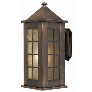  Framburg 417 Citadel Wall Lantern in Roman Bronze Size 17 