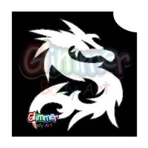    Glimmer Body Art Glitter Tattoos   Dragon 1 (10/pack) Toys & Games