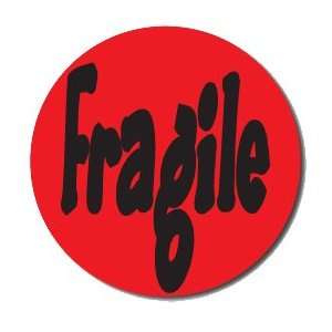    1300 1 diameter Fragile Labels / Stickers