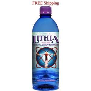  LITHIA Mineral Water case of 12 (16.9 fl oz / 500 ML 