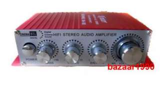 NEW 2 CH USB Car Audio Stereo Amplifier /CD/DVD/USB  