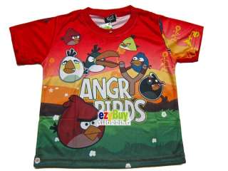 Angry Birds Red Summer 2Pce Boys Pjs Pyjamas  