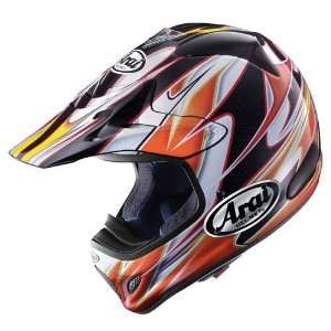  VX Pro 3 Motorcycle Helmet, Akira Narita Orange, XS 
