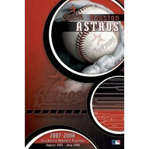  Houston Astros 2007 08 5 x 8 Academic Weekly Assignment 