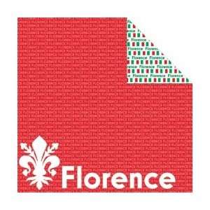  Reminisce Passports Double Sided Paper 12X12 Florence 