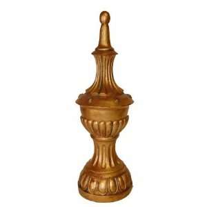 HMH 34310 ET Fluted Tall Finial in Etineene Gold Finish 