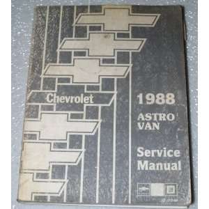  1988 Chevrolet Astro Van Service Manual Automotive