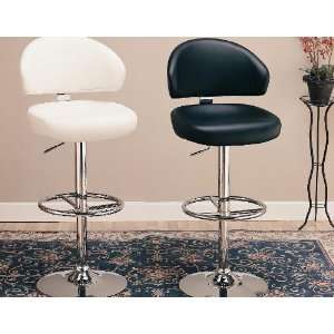   29 inch Upholstered Bar Chair with Adjustable Height