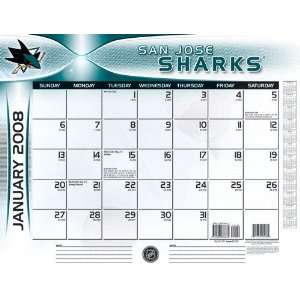  San Jose Sharks 2008 Desk Calendar