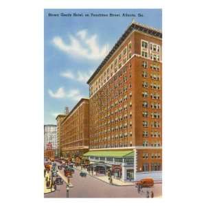  Henry Grady Hotel, Atlanta, Georgia Giclee Poster Print 