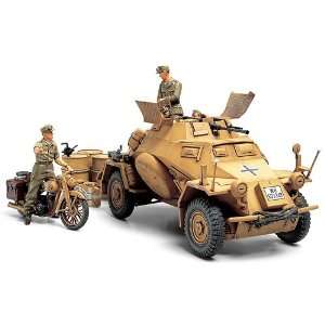  Leichter Panzerspahwagen 4X4 Sd.Kfz.222 Afrika Korps Kit Toys & Games