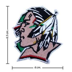  3pcs North Dakota Fighting Sioux Logo Embroidered Iron on 