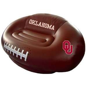  Oklahoma Sooners Inflatable Football Sofa Sports 