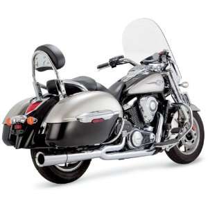 Vance And Hines Pro Pipe Chrome Two Into One Exhaust System For Suzuki 