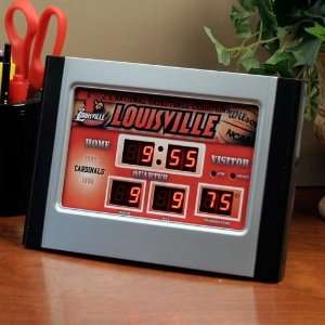  Louisville Cardinals Alarm Scoreboard Clock Sports 