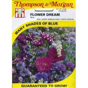   3533 Flower Dream Blue Mixture Seed Packet Patio, Lawn & Garden