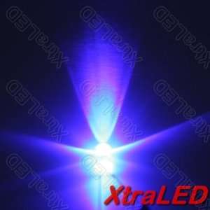  Lot of 50 Ultra Violet LED   20 Degree Clear 380 385nm 