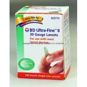 Ultra Fine II Lancet    Box of 100    BDS325773