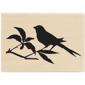  Bird Silhouette   Rubber Stamps Arts, Crafts & Sewing