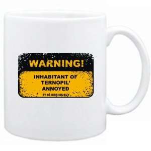    Inhabitant Of Ternopil Annoyed  Ukraine Mug City