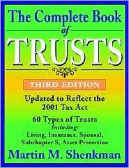   Trusts, (0471214582), Martin M. Shenkman, Textbooks   