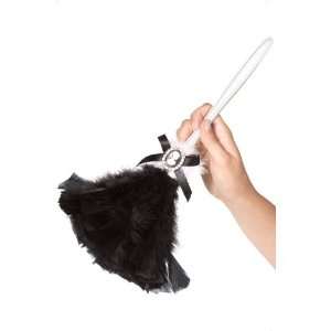   Black Feather Duster   French Maid Fancy Dress Costume Toys & Games