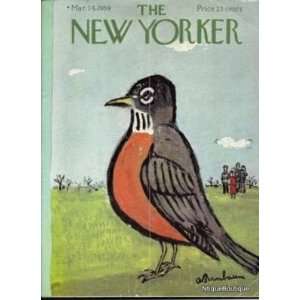  MARCH 14 1959 New Yorker Magazine Vintage Ads Cartoons 