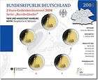 GERMANY 2 EURO 2012  BAVARIA   BAYERN  UNC **IN HAND   ON STOCK 