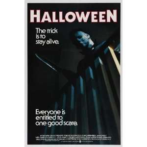  Halloween Poster B 27x40 Jamie Lee Curtis Donald Pleasence 