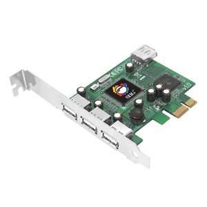 SIIG DP Hi Speed USB 4 Port PCIe. 4PORT HI SPEED USB PCIE DP USBCON. 1 