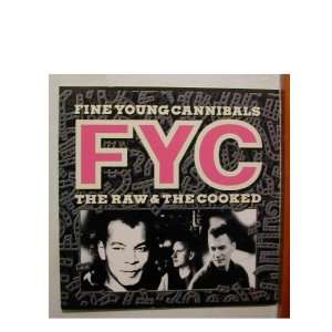    Fine Young Cannibals Poster Flat English Beat The 